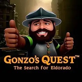 Gonzo's Quest slot logo by NetEnt at NV5 CasinoGonzo's Quest