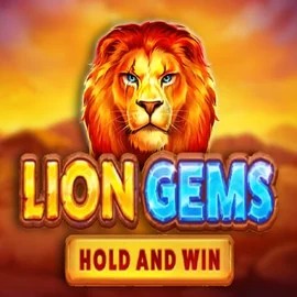 Logo of Lion Gems Hold and Win from Playson at NV5 Casino