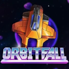 Logo of Orbitfall from ELK Studios at NV5 Casino